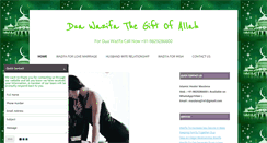 Desktop Screenshot of duawazifa.com